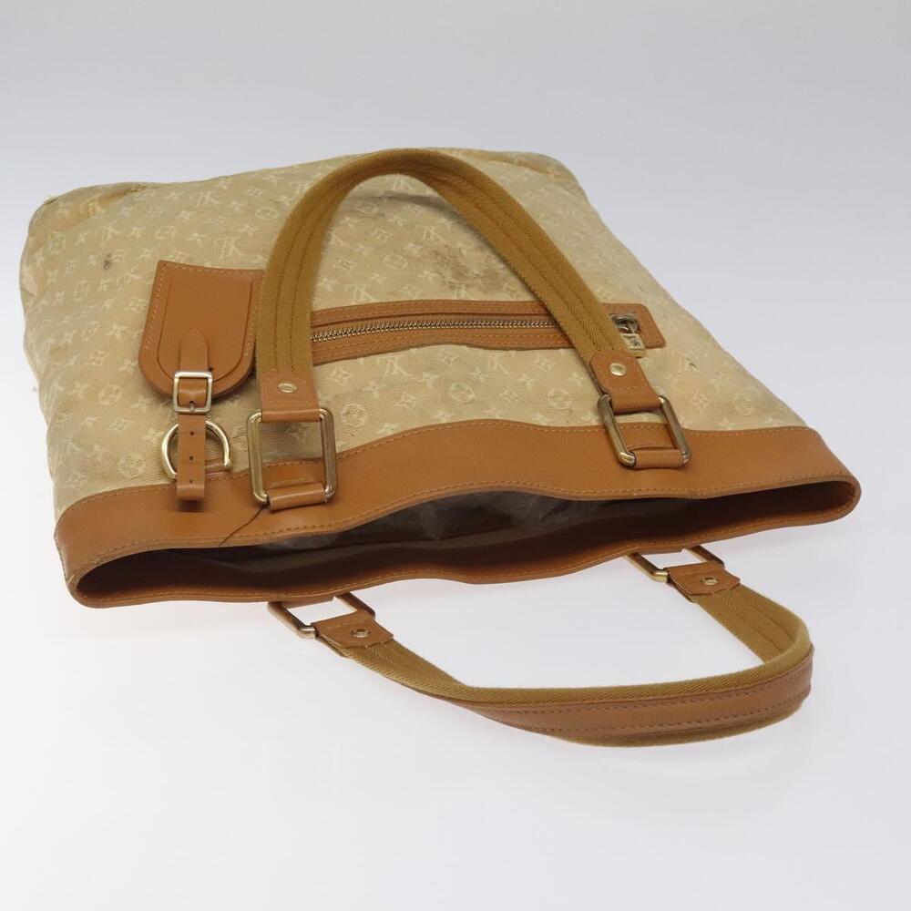 LOUIS VUITTON Monogram Mini Lucille GM Tote Bag Beige M92683 - Picture 6 of 13
